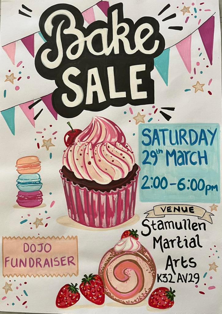 Event: March 29th 2025: Bake&nbsp;Sale!